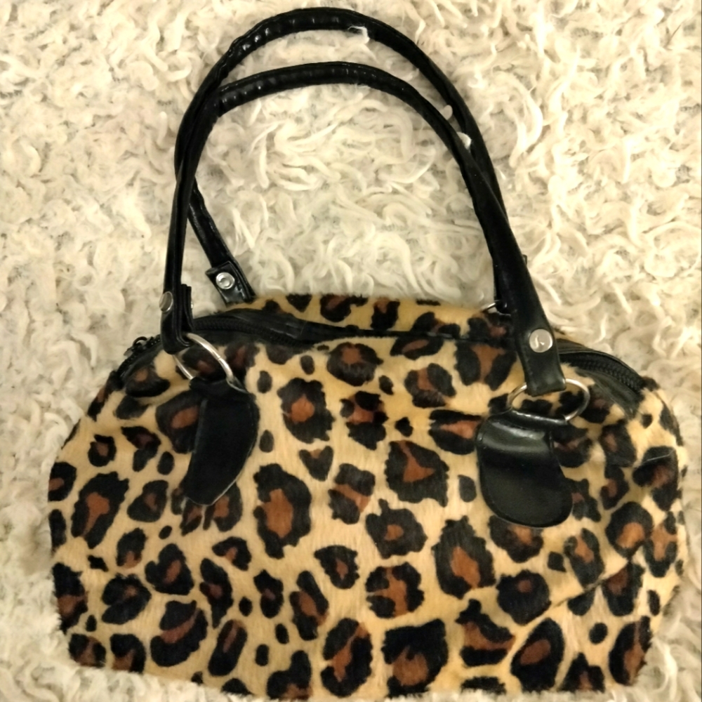 Small cheetah bag